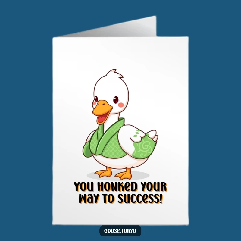 Free Printable Goose Card: Witty Congrats for Any Occasion, a Funny Downloadable Gift!